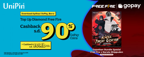 Miliki Bundle Uchiha Itachi dengan Super Hemat! Raih Double Cashback hingga 22Ribu dengan Top Up Pakai GoPay!